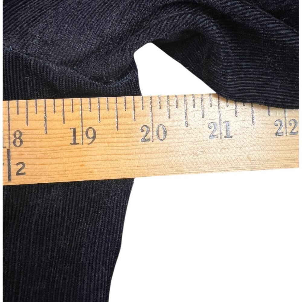 Maison Scotch Black Corduroy Double Breasted Blazer Women’s L - Picture 9 of 12